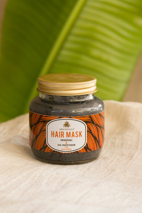 Charcoal and Sea Buckthorn Hair Mask